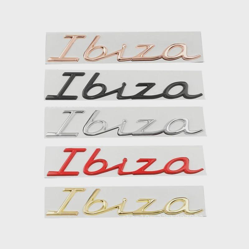 3D Metal Car Rear Trunk Words Letters Logo Decals Emblem Badge Sticker