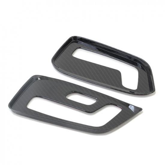 For Mazda CX-5 CX5 KF 2017-2025 Carbon Fiber Seat Adjust Switch Panel Cover Trim