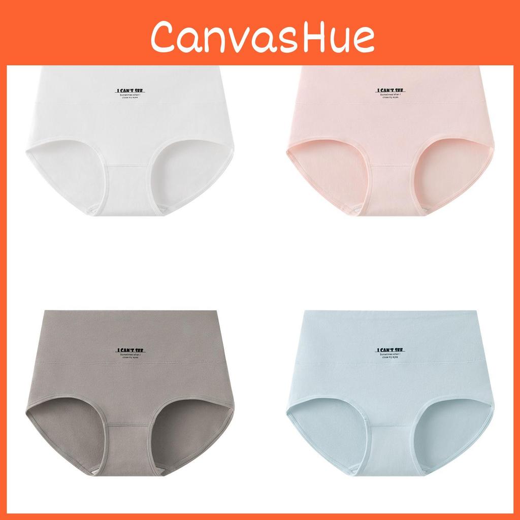 Cotton High Waist Womens Panties Soft Breathable Tummy Control For Everyday Wear