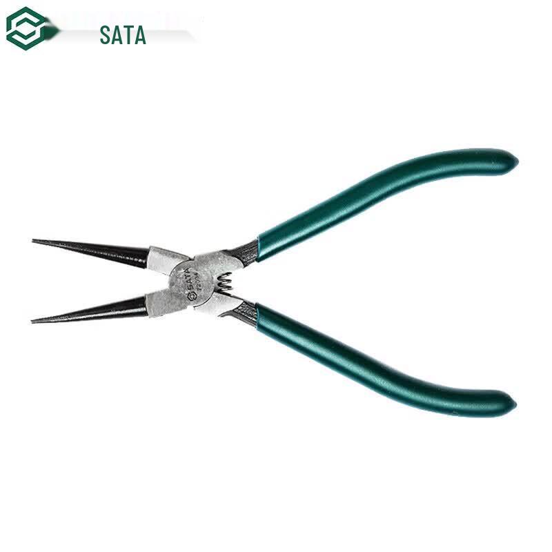 SATA 7-inch External Straight Snap Ring Pliers