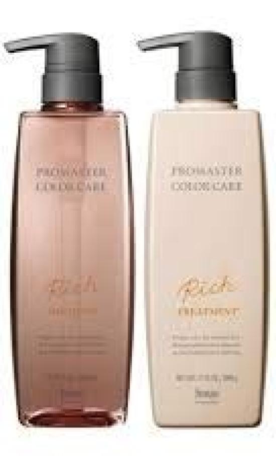 

Hoyu Pro Master Color Care Rich Shampoo 600ml Rich Treatment 600g Set &