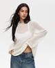 2026 Spring Summer Women's Hollow Out Sweater Loose Soft Knit Long Sleeve Cover Up Ins Style