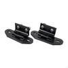2 Pieces Rear Door Hinge Screwon Car Aluminum Alloy for DIY Mechanics