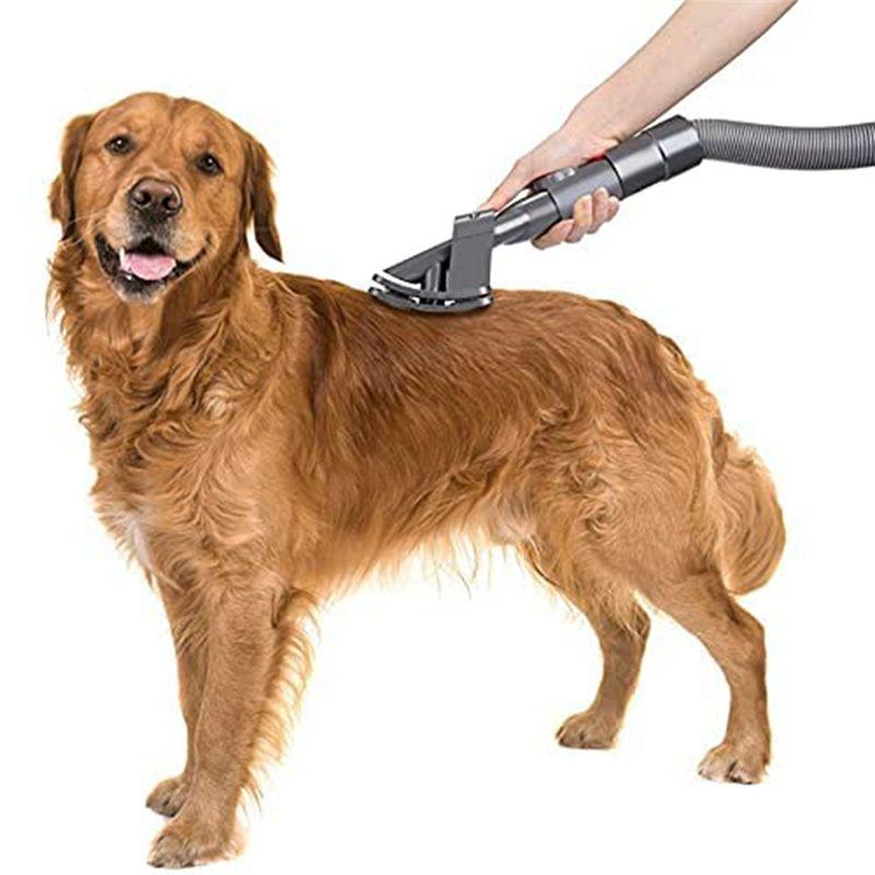 AEE4-Grooming Tool Kit For Dyson V6/7/8/10/11/12/15 And DC Series, Vacuums Pet Dog Brush Hair Vacuum Attachment