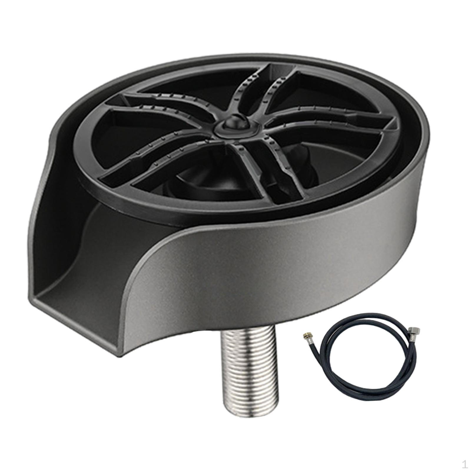 

Автоматический ополаскиватель для бутылок, очиститель для кофейных кружек, кухонный инструмент, чашка для раковины серый