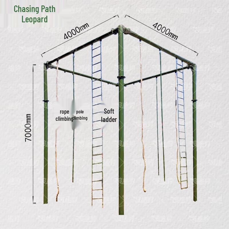 Pursuit Leopard Outdoor Four-Sided Climbing Frame