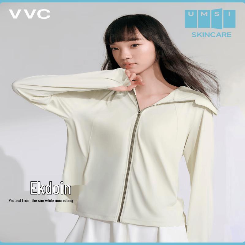 VVC Unisex Lightweight UV Protection Sun Hoodie Female L