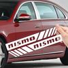 2PCS Car Rearview Mirror Decoration Emblems 3D Sticker Styling For Nissan Nismo Almera Tiida Juke Teana Qashqai 350Z 370Z GTR