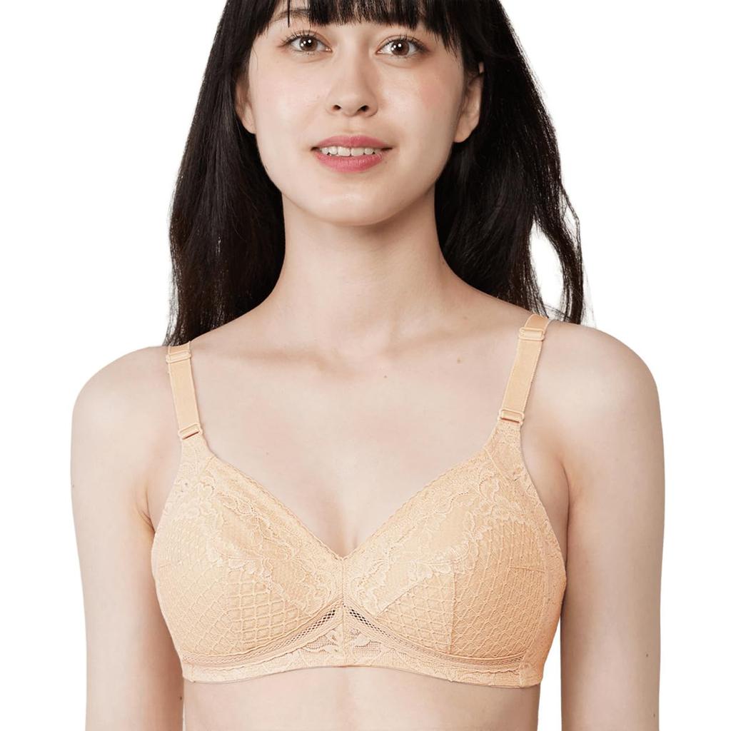 Triumph Body Concierge 517 Wireless M001 Size D75 Bra, (Beige),
