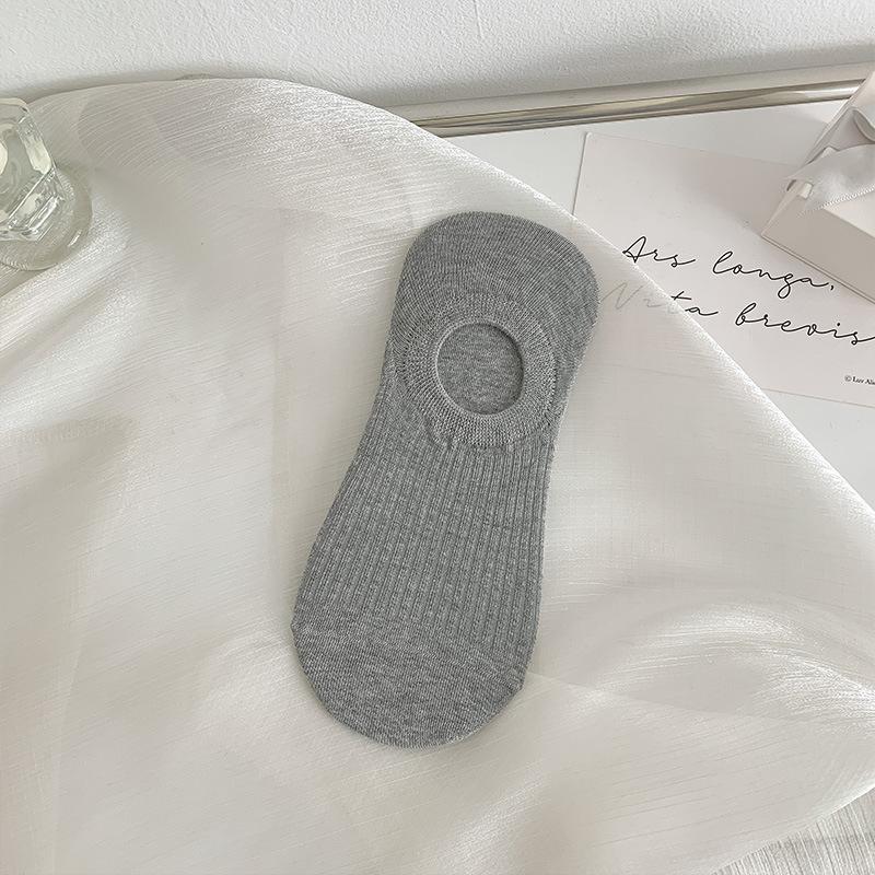 

Женские тонкие бесшовные носки-лодочки, повседневные и универсальные, носки-подследники, впитывающие пот и дышащие, неглубокие и невидимые носки 1 pair темно серый