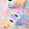 100/270/290pcs/Roll Colorful Labels Item Mark School Stationery Supplies Cute Animal Stickers For Classroom Identification