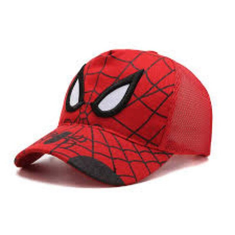 Berretto da Baseball Spider-Man per Bambini Regolabile con Logo Ricamato Regalo per Feste Festa Chili® Rosso 48-53 CM 2-8 Anni