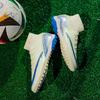 Boys Girls Soccer Cleats High-top Training Football Cleats Kids Ankle-high Soccer Shoes Lightweight Outdoor Futsal