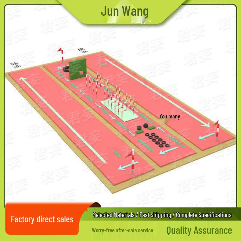 Outdoor 400m Obstacle Course & Physical Training Equipment