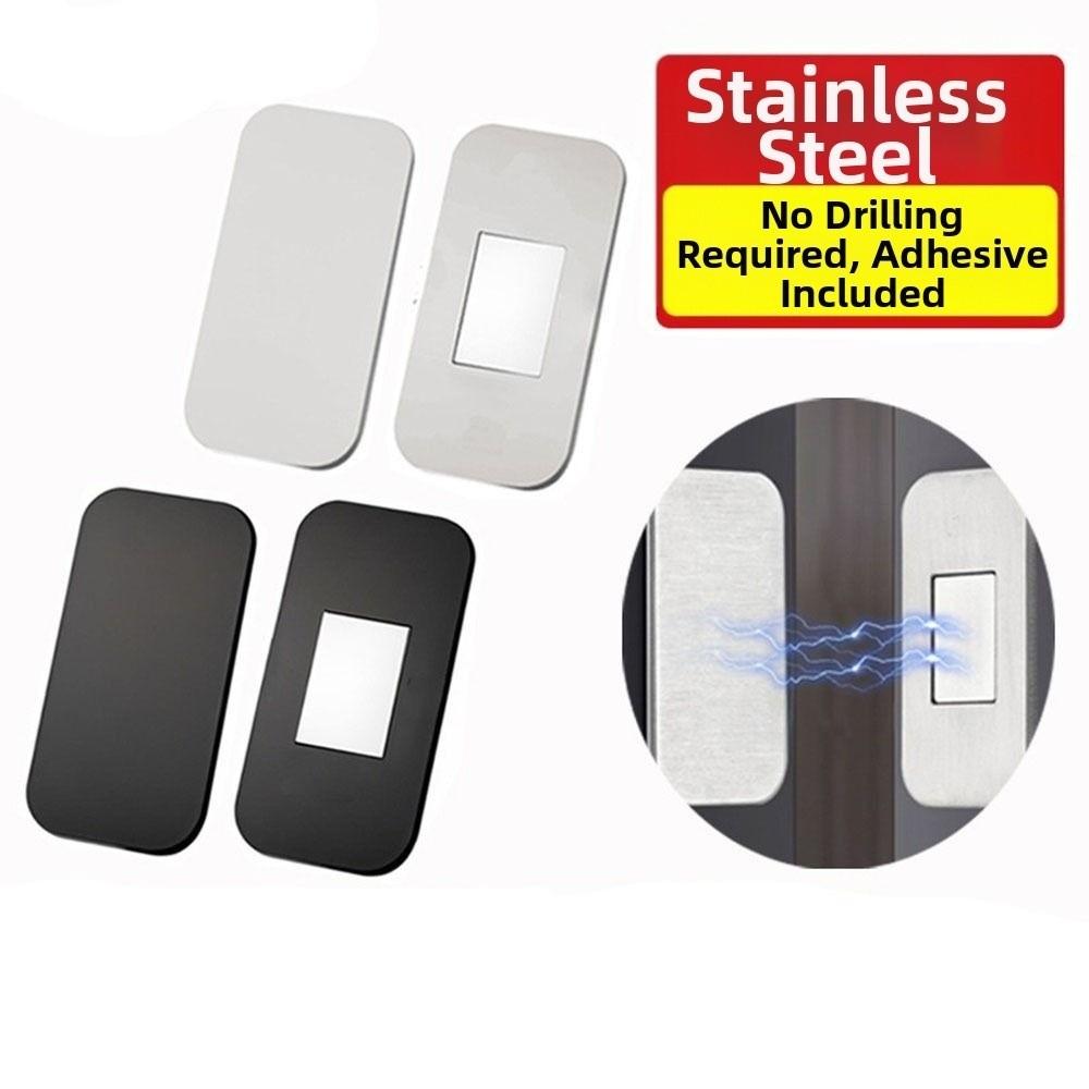 6Pcs/set Strong Magnetic Door Closer Self-adhesive Door Attraction Patch Drawer Stops