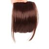 Women's Natural Replacement of Air Bangs, Covering the Hairline, Double Sideburns, and Bangs Wig Pieces