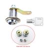 3pcs/lot Arcade Game Machine Door Lock Cam Lock Suitable for Jamma Machines