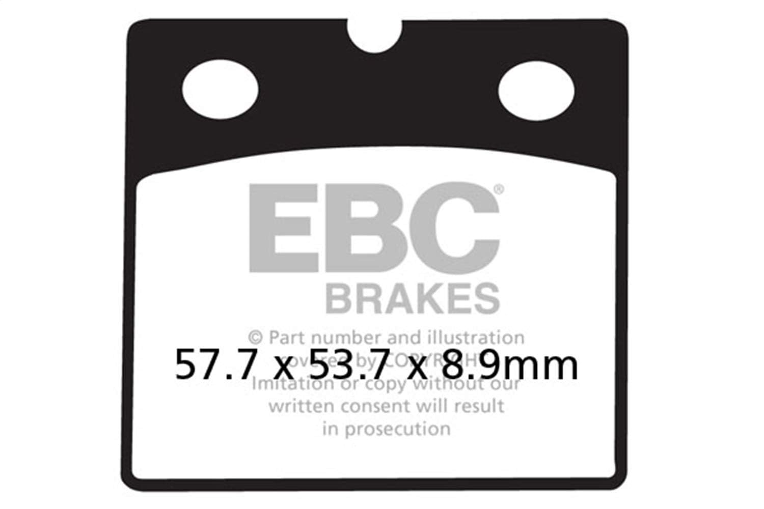 

EBC DOUBLE H PAD SET