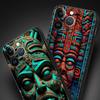 Vintage Totem Painting Phone Case Cover for iPhone 17 16 15 14 13 12 Pro Max 11 Pro Max 17 AIR Plus Shockproof Soft TPU Shell