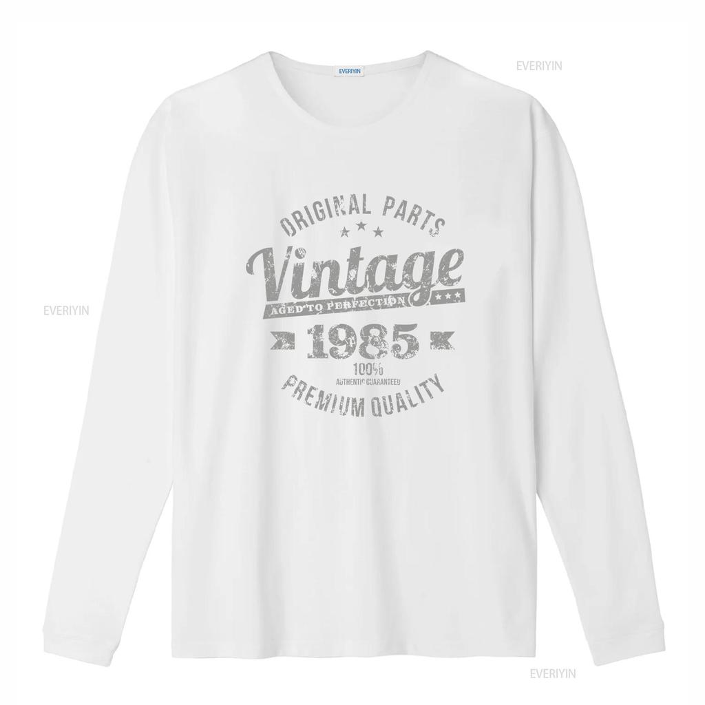 Vintage Year Th Birthday  Unisexs Cotton T Shirt Top Vintage Washed Graphic Designer Clothes Unisex Stylish Fashion