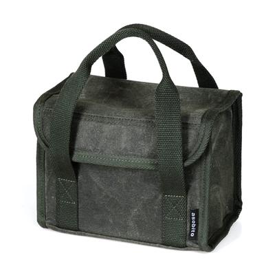 Asobito Tool Box XS Size Seasoning Accessory Case Waterproof Canvas Olive Cotton Canvas ab-014OD