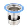 Stainless Steel Shower Floor Drain Bathroom Drainage Gully   Thicken(Large 304  )