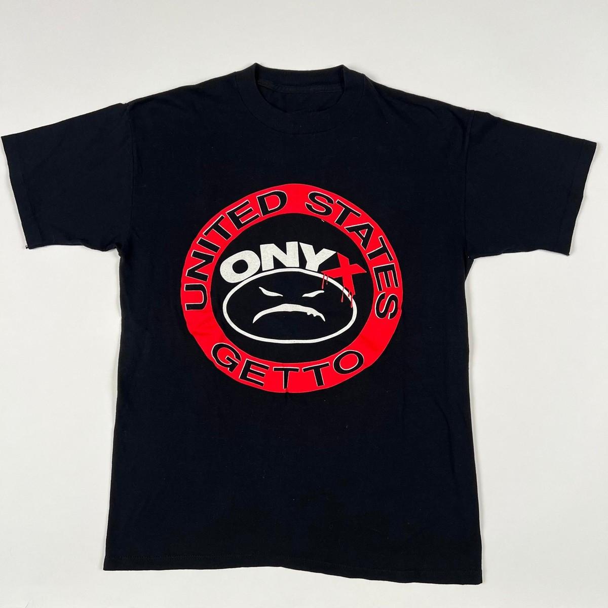 VTG ONYX Band United States Ghetto Heavy Cotton Black S-5XL T Shirt TU635 XL