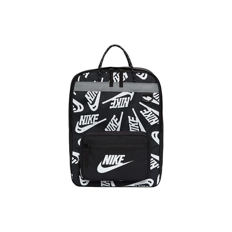 Nike All Over Logo Print Casual Trendy Sports Backpack Men Backpack Black DB3261-010 Black