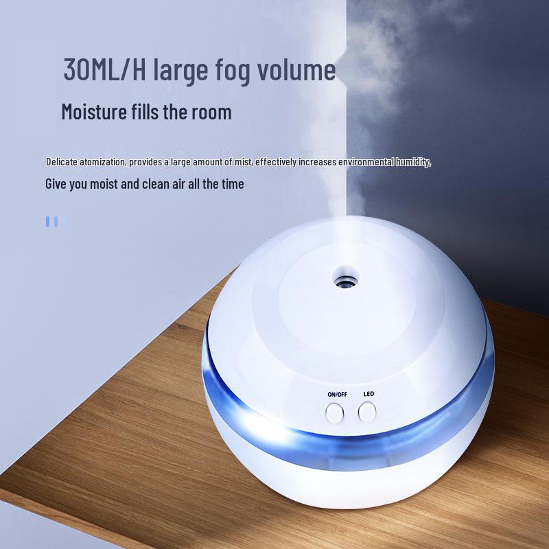 Mini Silent USB Humidifier & Essential Oil Diffuser for Home, Office, Dorm - Compact Air Purifier