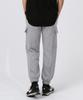 Deoseutoli Sweat Cargo Jogger Pants (Grey)