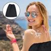 5 Piezas Falda de Baño Desechable Bata de Baño No Tejida Vestido para Sudoración y Belleza