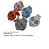 5Pcs 3D Printed Bottle Cap Marker, Reusable Bottle Marking, Multi Functional Drink Label for Party, Beer Soda Cover for Outdoor Camping