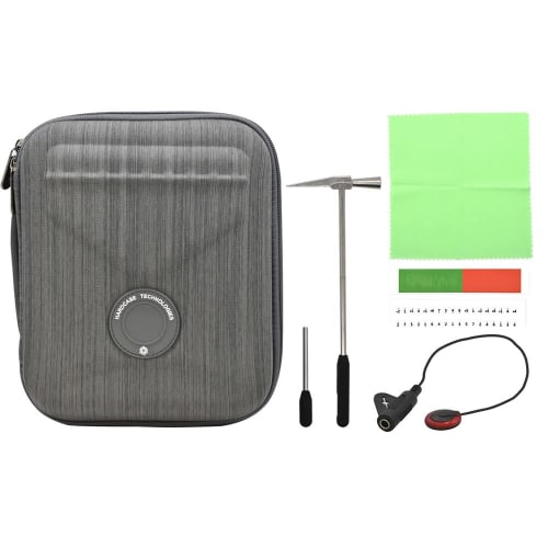 ONETONE One-Tone Kalimba (Thumb Piano), 34-Key Beginner Set, Black Walnut, OTKLS-34/BWN, Includes Case, Cleaning Cloth, Key Adjustment Hammer, Lower K