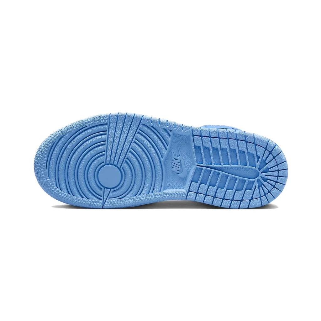 Air Jordan 1 Mid PreSchool 'University Blue Black' (Unisex) University Blue / White / Black Kids' Basketball Shoes DQ8424 401