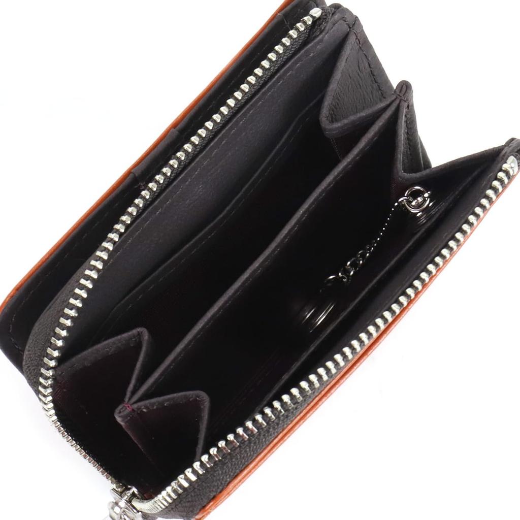 TAKEO KIKUCHI Coin Limited Mini Card Genuine Cowhide Black Case, Edition, Multi-Purse, Wallet, Case, Leather, 3062,
