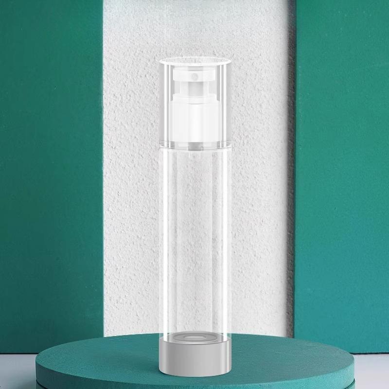 Vacuum-packed Portable Press-type Travel Spray BottleTravel Toner Cosmetic Foundation Sample Empty Bottle