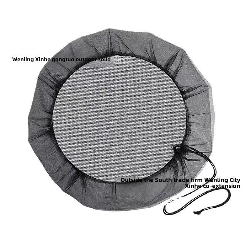 Myggnettingdeksel for regntønne Slitesterk polyesternetting for utendørs vanntanker, filtrerer rusk Forhindrer skadedyr