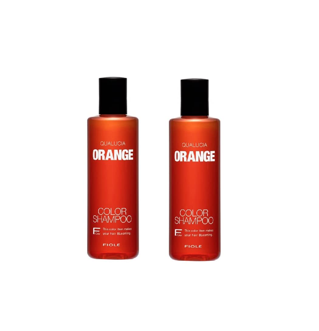 

Fiole Qualcia Color Shampoo 250ml Orange x 2 sets