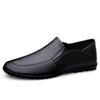 Men's shoes 2025 summer new trend flat-bottomed foot two wear stepping on heels leather shoes fashion outdoor business casual shoes men