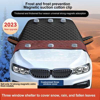 Auto-Windschutzscheiben-Schneeabdeckung, wasserdicht, UV-beständig, universelle Passform, einfache Installation, Windschutzscheibenabdeckung für den Außenbereich
