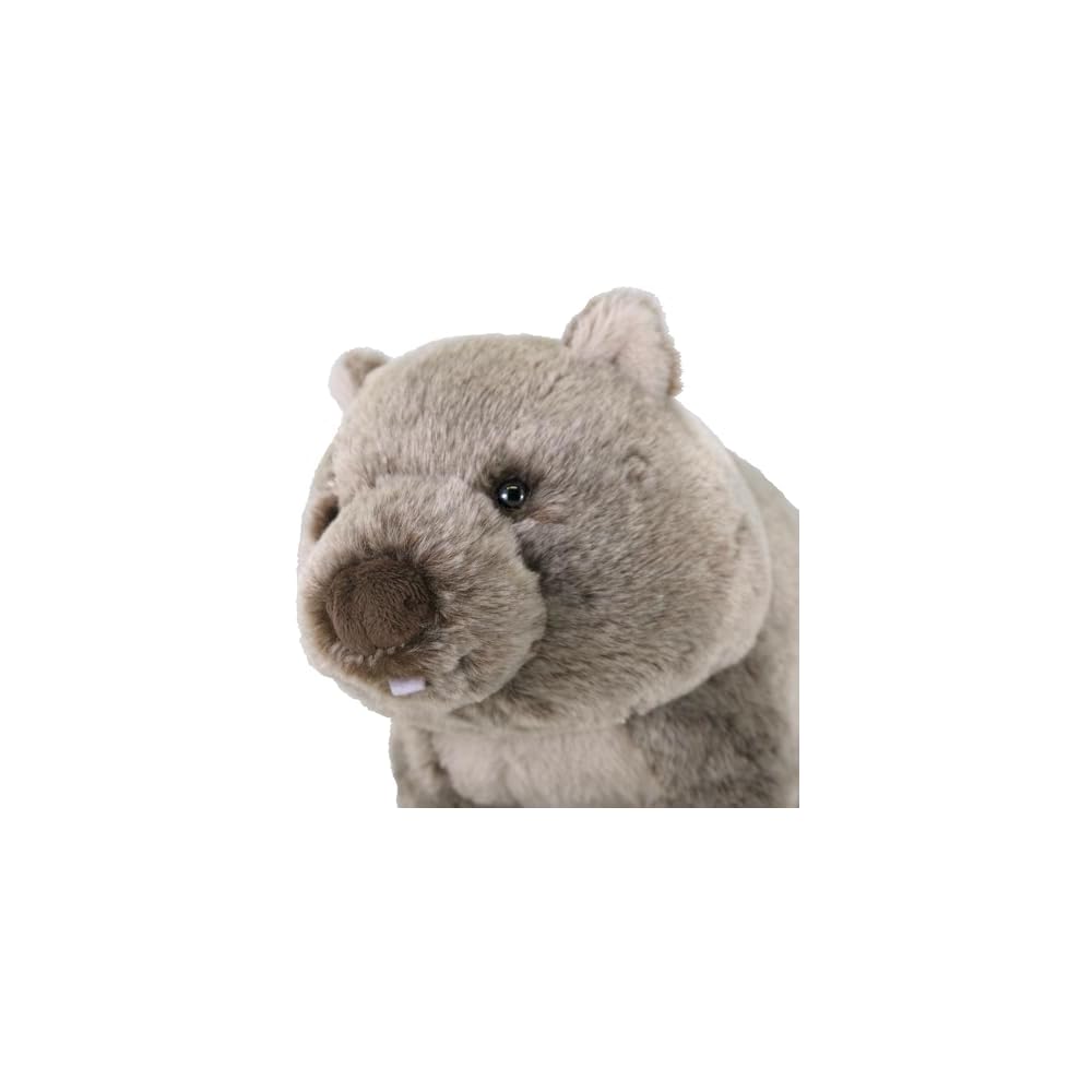Sun Lemon Fluffies Wombat Plush Toy 15x27x17cm Cute Animal Rare Species P-1093