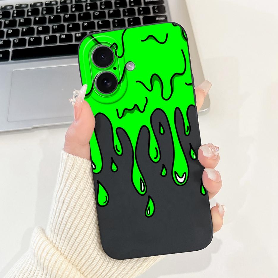For Apple iPhone 17 Pro Max Case 2025 New Fashion Cartoon Cover Soft Silicone Phone Case For iPhone 17 Air iPhone17 Pro Max Bags