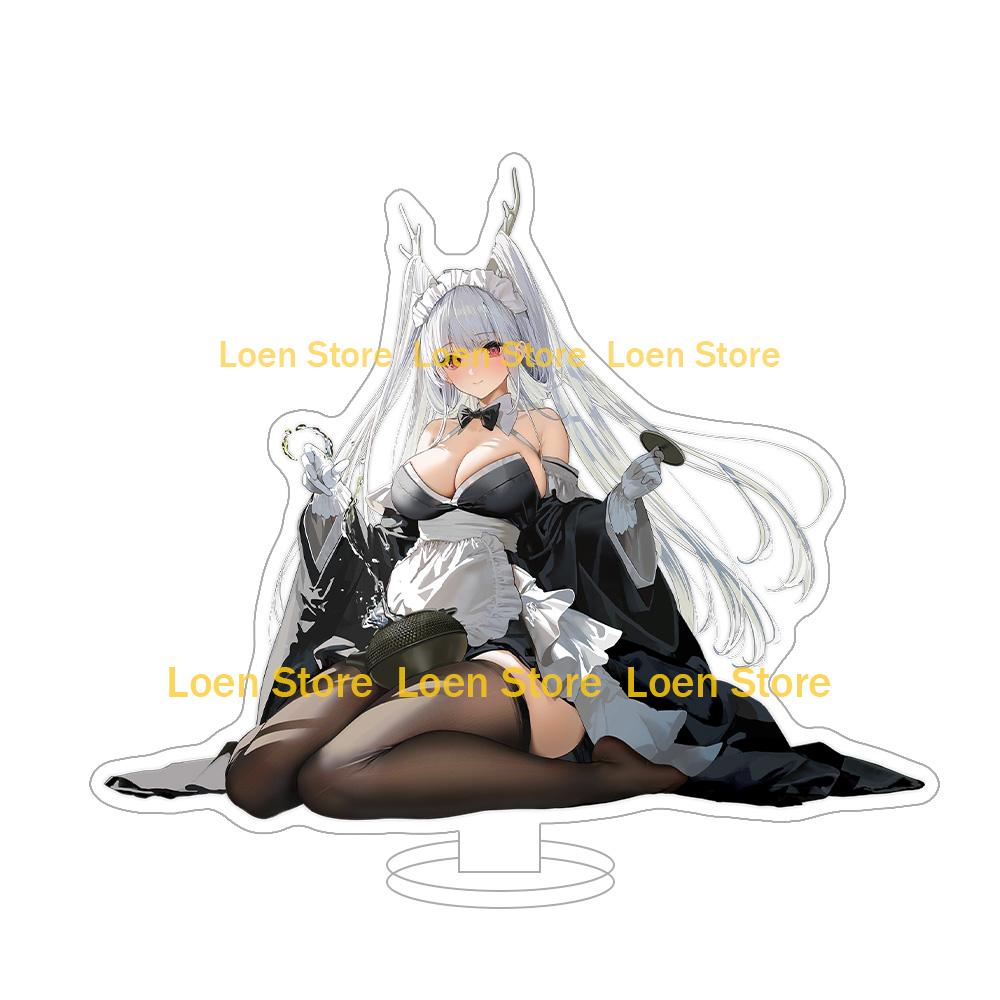 Azur Lane Official character Raffaello Taihou mimoza Santa Fe Scylla Repulse Franklin Anime figures Acrylic stand desk ornament