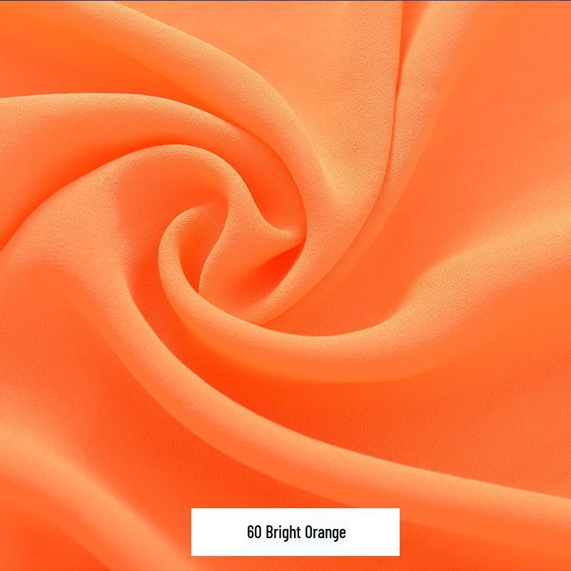 Šifonový Georgette Jednobarevná Taneční Kostýmová Látka pro Podšívku a Šaty