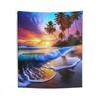 Tropical Sunset Wall Tapestry Beach Decor Boho Hanging Home Textile Living Room Art Vacation Vibe Gift For Nature Lovers
