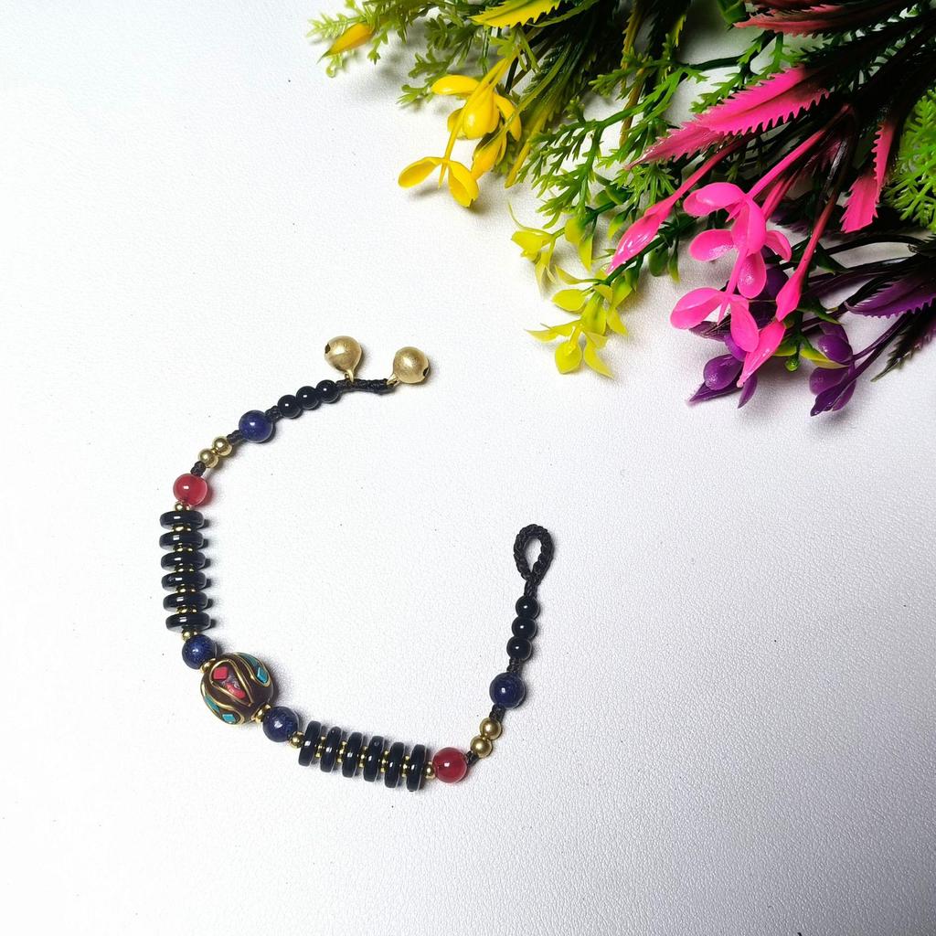 Guochao Ethnic Handmade Woven Bracelet: High-End Cold Style for Women and Couples
