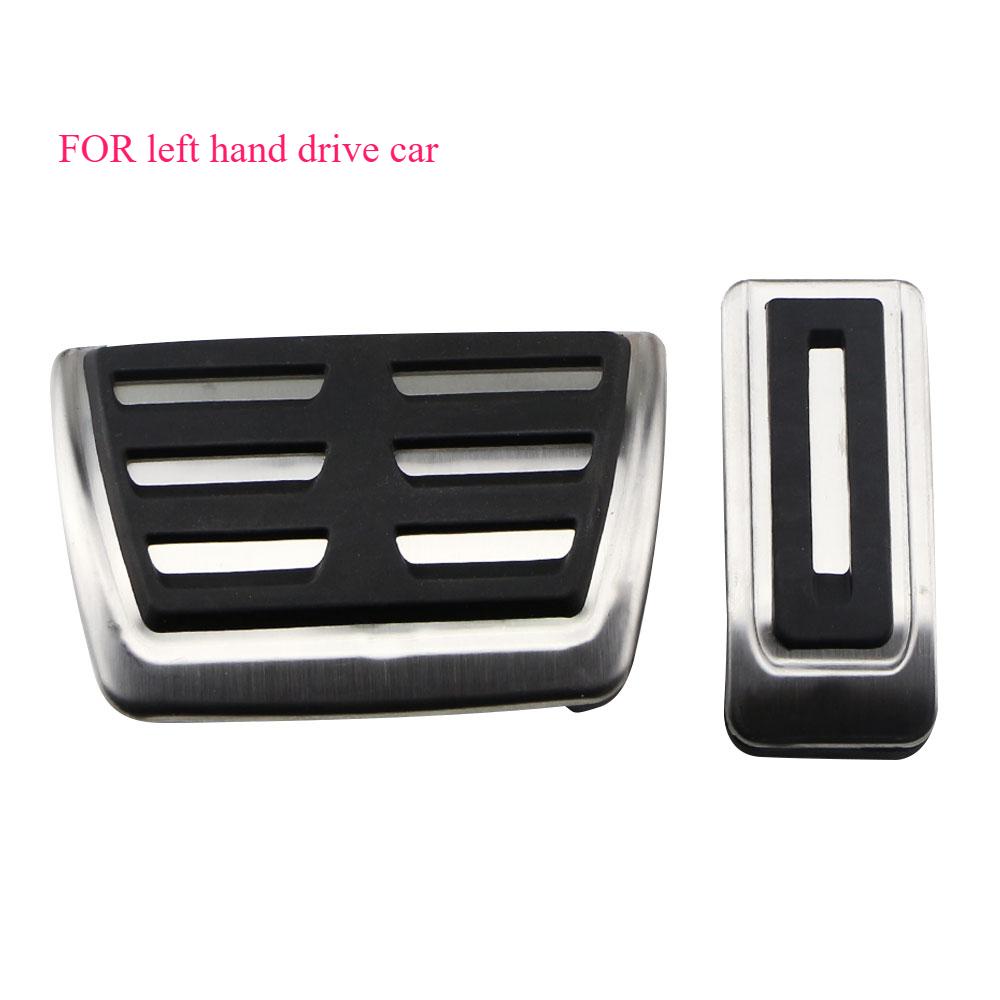 Pedály do auta pro Volkswagen Multivan T5 T6 Caravelle T6 Kryty pedálů plynu, paliva, brzdy Podložky pro manuální a automatickou převodovku Styling auta