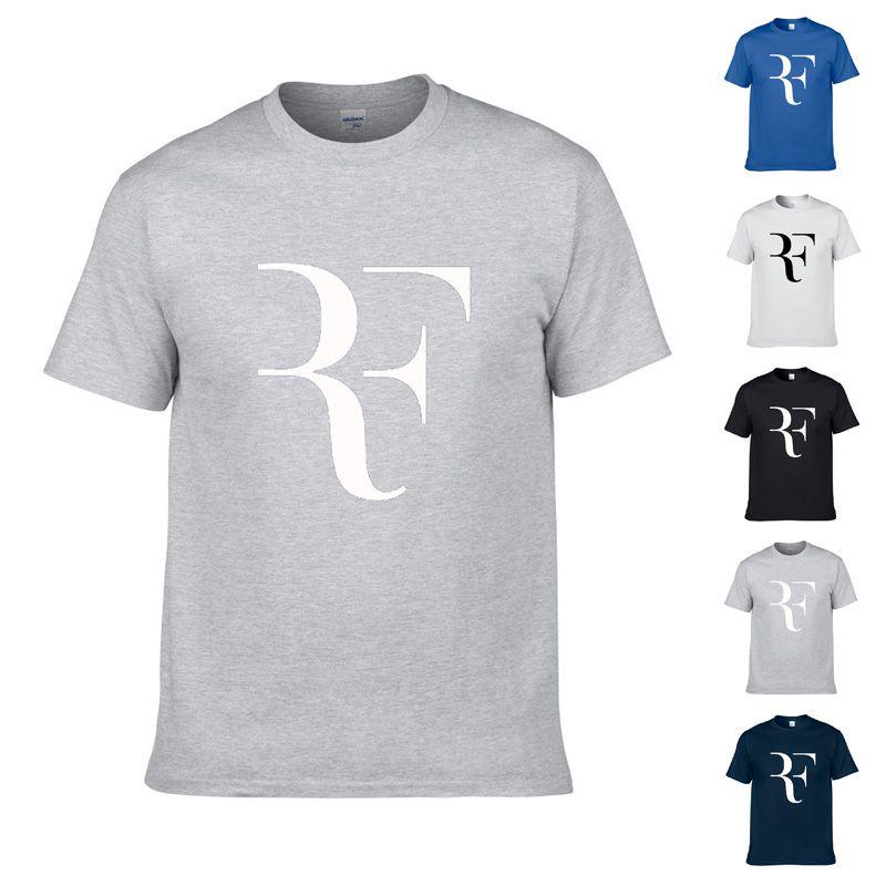 Roger Federer T-shirt Men Fashion Shirt Cotton Summer Classic Printed Tee Tops