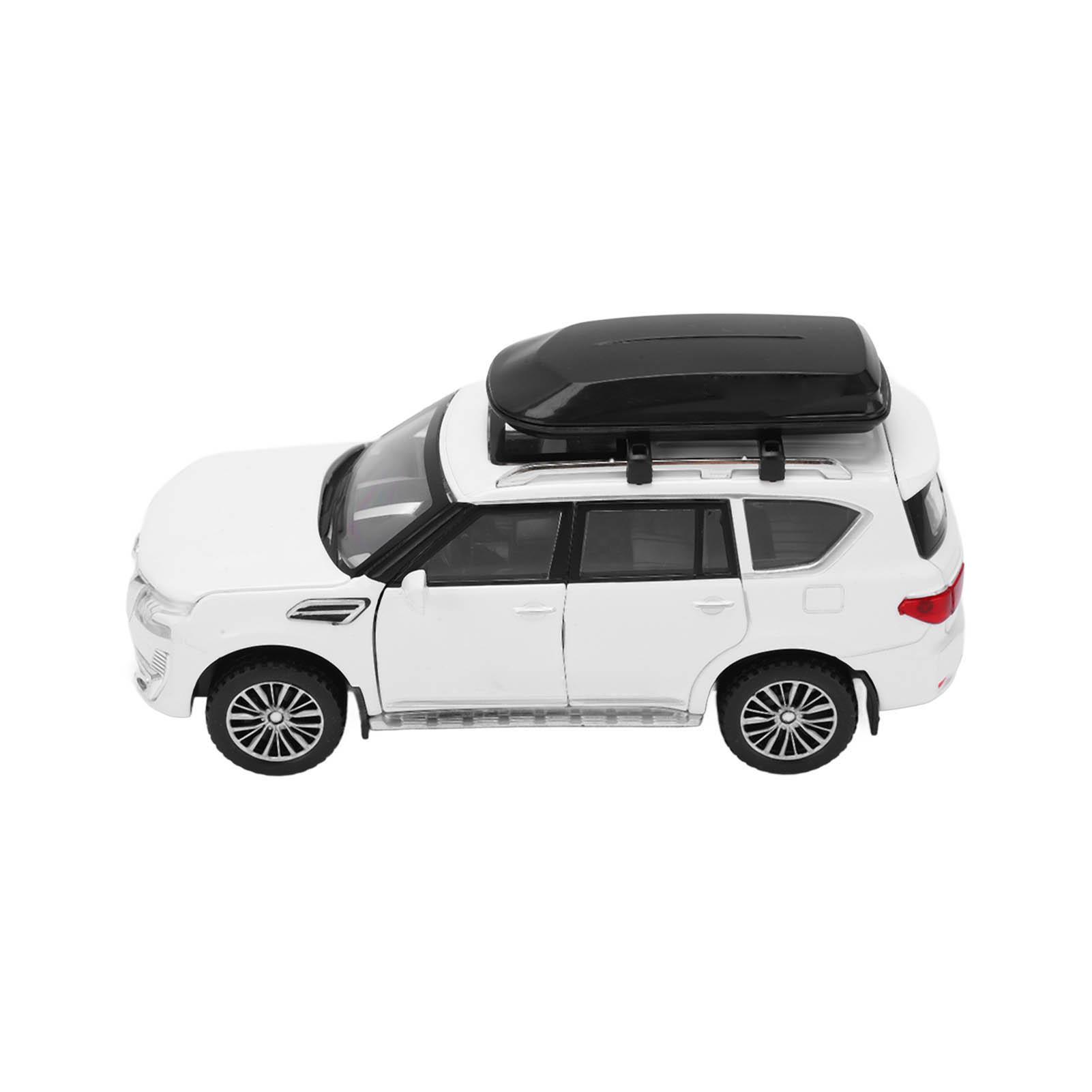 

132 Модель автомобиля внедорожника из литого сплава с инерционным механизмом, игрушки со звуком и светом для мальчиков и