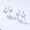 Antlers Stud Earrings, Cute And Exquisite Christmas Ornaments, Sweet Matching